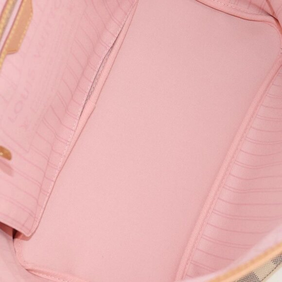 LOUIS VUITTON Damier Azur Neverfull MM Tote Bag N41605 LV Auth ac3855V - Picture 10 of 16